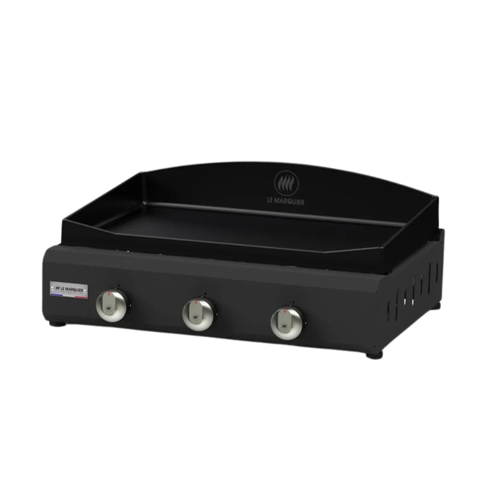 Plancha Amalia Gaz 360 Noir - Le marquier